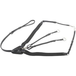 28300070-zwart-collier-de-chasse-elastique-pour-cheval-harry-s-horse-zwart