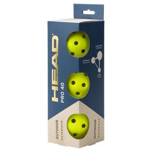557025-balle-de-pickleball-head-pro-40-x3-jaune-tu