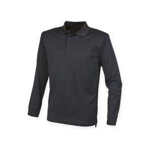 h478-black-polo-manches-longues-henbury-cool-plus-black-black