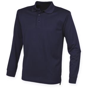 h478x-navy-polo-cool-plus-manches-longues-henbury-navy