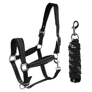 181300-2-ensemble-licol-et-longe-pour-cheval-horka-ep-crystals-pearls-noir