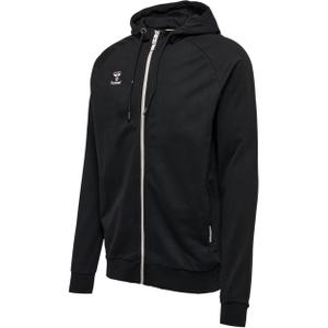 215009-2001-sweatshirt-a-capuche-zippe-coton-femme-hummel-move-grid-black