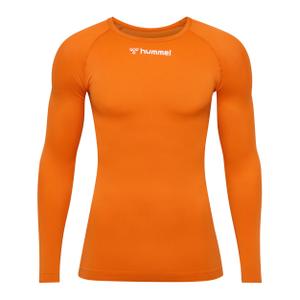 225524-5190-t-shirt-manches-longues-hummel-bl-comfort-2-0-orange-tiger