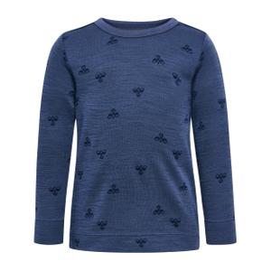 229430-8588-t-shirt-manches-longues-bebe-hummel-mini-wool-vintage-indigo