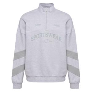 229998-2010-sweatshirt-demi-zip-oversize-hummel-light-grey-melange