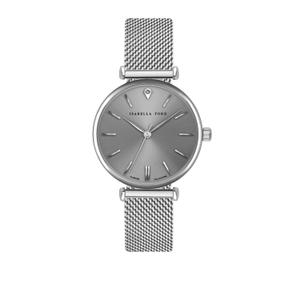 fb9-b014s-montre-mesh-femme-isabella-ford-audrey-silver-32-mm