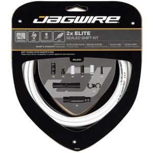 ja8110-wht-kit-cable-de-derailleur-jagwire-2x-elite-blanc-tu