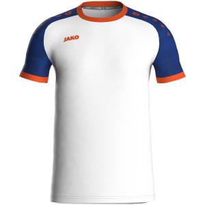 4224-e-017-maillot-enfant-jako-iconic-blanc-bleu-royal-orange-fluo