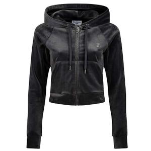 jcwa122001-101-sweatshirt-a-capuche-zippe-velours-femme-juicy-couture-classic-black