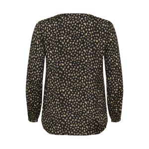 10581031-107685-blouse-femme-kaffe-curve-jalu-bbb-black-brown-graphic-dot