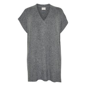 10582738-100125-poncho-tricot-femme-kaffe-curve-annett-dark-grey-melange
