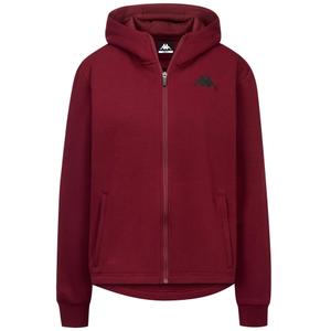 32248tw-288-sweatshirt-a-capuche-femme-kappa-grittin-red-dahlia