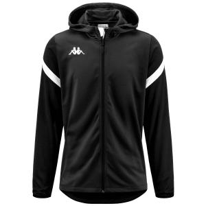 331p2jw-a01-sweatshirt-a-capuche-zippe-kappa-dolve-black-white