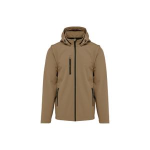 k422-camel-veste-impermeable-3-couches-a-capuche-avec-manches-amovibles-grande-taille-kariban-camel