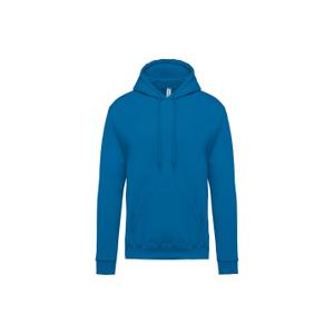 k476-tropicalblue-sweatshirt-a-capuche-kariban-tropical-blue