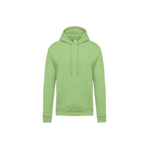 k476-applegreen-sweatshirt-a-capuche-kariban-apple-green