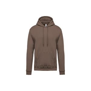 k476-mokabrown-sweatshirt-a-capuche-kariban-moka-brown