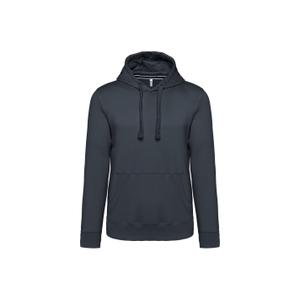 k489-darkgrey-sweatshirt-a-capuche-kariban-dark-grey
