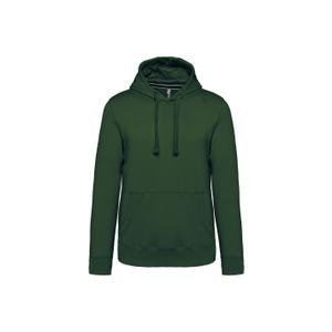 k489-forestgreen-sweatshirt-a-capuche-kariban-forest-green