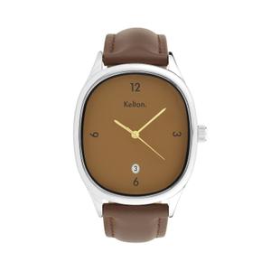 9124932-montre-kelton-grande-colorama-marron-argent-tu