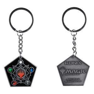 knx78441121183-lot-de-5-porte-cles-konix-magic-the-gathering-noir-gris-tu