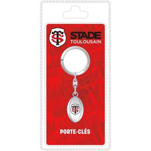 163sto601rug-porte-cle-ballon-metal-stade-toulousain-noir-rouge-8-5x18-5-cm