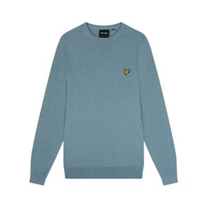 kn821v-a19-pull-en-coton-a-col-rond-lyle-scott-slate-blue