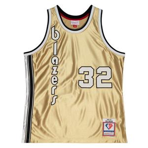 smjy4398-ptb76bwlgold-maillot-nba-portland-trail-blazers-75th-gold-swingman-1976-bill-walton-gold