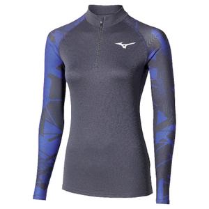 a2gac70010-maillot-manches-longues-1-4-zip-femme-mizuno-virt-g5-odyssey-gray-iris-bloom