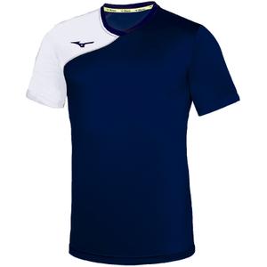 p2ea763012-t-shirt-mizuno-team-trad-shukyu-bleu-marine-blanc