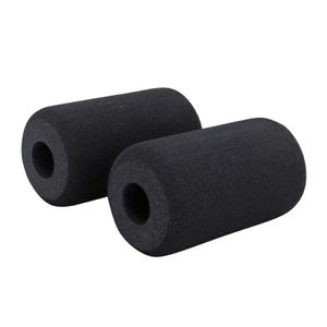 175761-paires-de-protections-mousse-pour-porte-velo-sur-voiture-pour-tube-mottez-noir-25-mm
