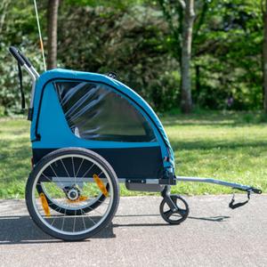 520135-remorque-de-velo-poussette-2-en1-optimiz-bleu-noir-137x80x85-cm