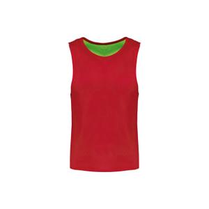 pa048-sportyred-fluorescentgreen-chasuble-enfant-proact-reversible-multisports-rouge-clair-vert-fluo