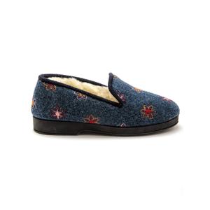 2003290-0001-pantoufles-fourrees-laine-femme-pediconfort-imprime-bleu