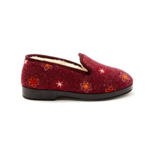2003290-0020-pantoufles-fourrees-laine-femme-pediconfort-bordeaux-broderie-fleur