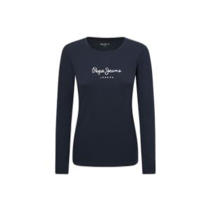 pl505203-594-t-shirt-femme-pepe-jeans-new-virginia-ls-n-dulwich-blue