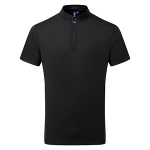 pr646-black-polo-de-cuisinier-premier-coolchecker-essential-black