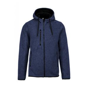 pa365-navymelange-sweatshirt-zippe-a-capuche-chinee-proact-navy-melange