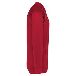 pa384-sportyred-veste-de-survetement-zippee-avec-lisere-proact-sporty-red