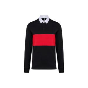 pa429-black-sportyred-polo-rugby-manches-longues-proact-black-sportyred