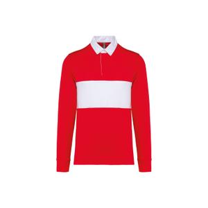 pa429-sportyred-white-polo-rugby-manches-longues-proact-sportyred-white