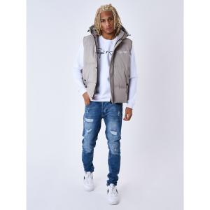 2351000-tp-doudoune-sans-manches-a-capuche-project-x-paris-taupe