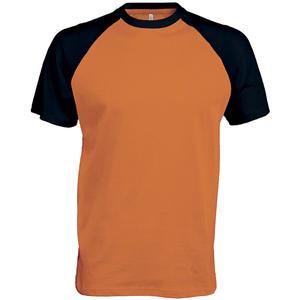 k330-orange-black-t-shirt-kariban-base-ball-orange-noir