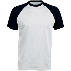 k330-white-black-t-shirt-kariban-base-ball-blanc-noir