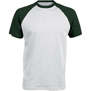 k330-white-forestgreen-t-shirt-kariban-base-ball-blanc-vert-cendre