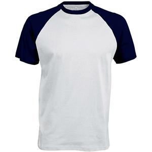 k330-white-navy-t-shirt-kariban-base-ball-blanc-bleu-fonce