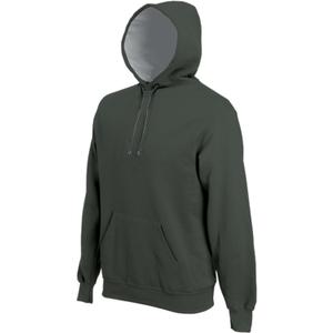 k443-darkkhaki-sweatshirt-a-capuche-kariban-bande-contraste-vert-kaki-fonce