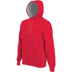 k443-red-sweatshirt-a-capuche-kariban-bande-contraste-rouge