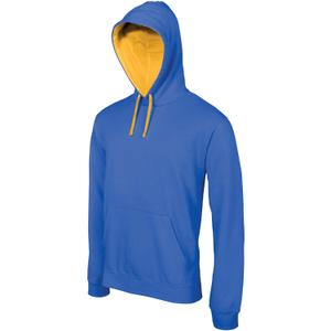 k446-lightroyalblue-yellow-sweatshirt-a-capuche-kariban-contrastee-bleu-royal-jaune