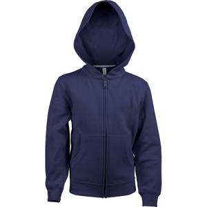 k455-navy-sweatshirt-a-capuche-enfant-zippe-kariban-bleu-marine